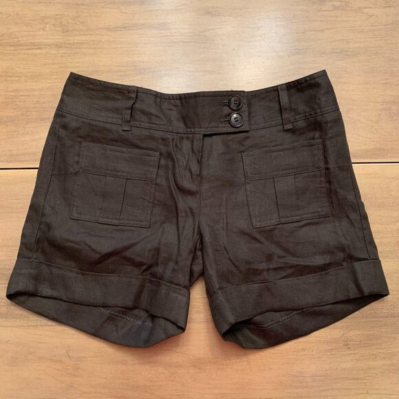 NWT The Limited Easy Short 5" Cuffed Olive Green - Picture 1 of 6